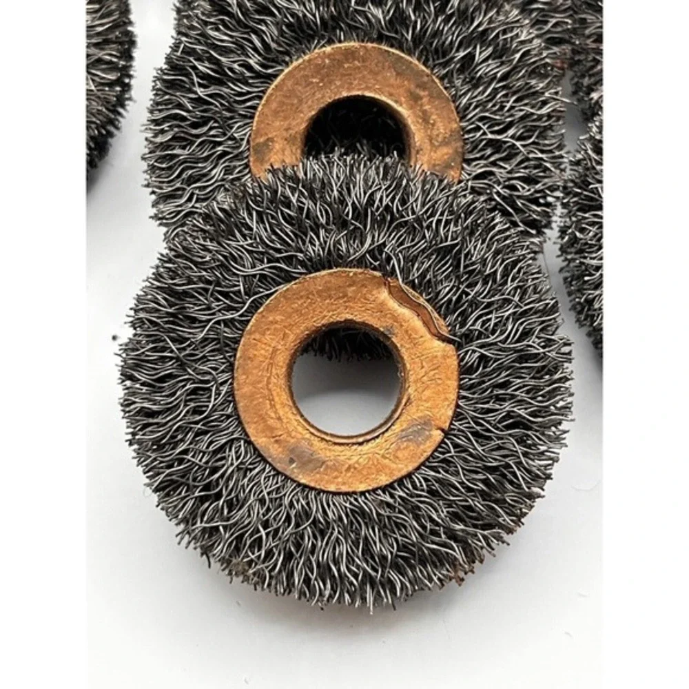 Lot of‎ Crimped Wheel Brushes Rust Removal-14 Pieces total